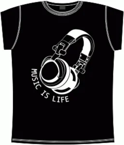Music Is Life Black